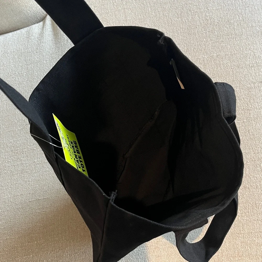 Trader Joe’s Black Canvas Tote Bag